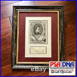 BENEDICT ARNOLD PSA/DNA AUTOGRAPH Note Signed Revolutionary War TRAITOR