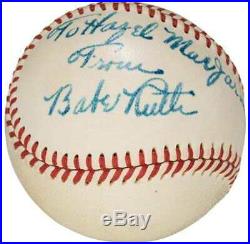 Babe Ruth Auto Single Signed PSA DNA 9 Autograph! 7 Ball 8 Overall! Just look