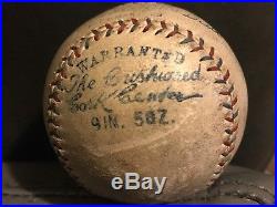 Babe Ruth PSA DNA Certified Autograph Signed Baseball YANKEES dated May10,1930