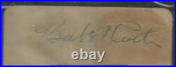 Babe Ruth Signed AUTOGRAPH Signature Slabbed YANKEES PSA/DNA
