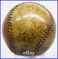 Babe Ruth Signed Autographed Baseball 1932 Yankees Gehrig Dickey Psa/dna V02841