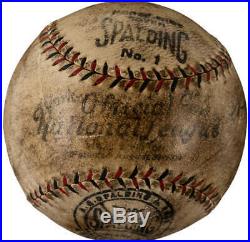 Babe Ruth Signed Autographed Game Used ONL Baseball PSA/DNA