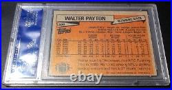 Bears HOF (SB Champ 1986) PSA DNA Walter Payton Auto 1981 Topps Signed Autograph