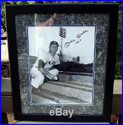 Beautiful Mickey Mantle Signed Autographed 11x14 Framed No. 7 Photo PSA DNA