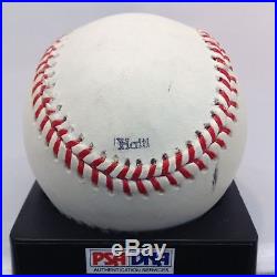 Beautiful Ted Lyons Signed Autographed Baseball PSA DNA COA HOF AUTO
