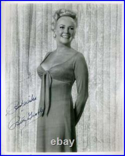 Betty Grable PSA DNA Coa Signed 8x10 Photo Autograph