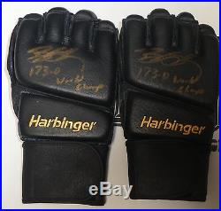 Bill Goldberg Signed Harbinger MMA Glove PSA/DNA COA WCW Style WWE Autograph 173