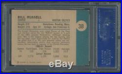 Bill Russell Signed 1961 Fleer Card #38 Psa/dna Certified Autograph Original Hof