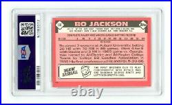 Bo Jackson Auto Signed 1986 Topps Traded #50t Rookie Card Psa Auto 10 T0008