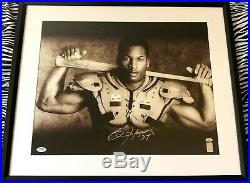 Bo Jackson autographed signed Knows BB/FB Nike 16x20 photo poster framed PSA/DNA