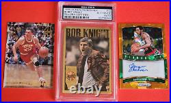 Bobby BOB Knight AUTOGRAPH PSA /DNA CERTIFIED Quinn Buckner Auto DAMON BAILEY RC