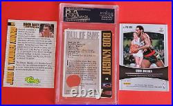 Bobby BOB Knight AUTOGRAPH PSA /DNA CERTIFIED Quinn Buckner Auto DAMON BAILEY RC