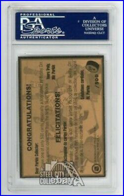 Bobby Orr 1995 Parkhurst Autographed Rookie Card #SR4 PSA/DNA /500