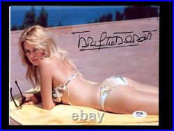 Brigitte Bardot PSA DNA Coa Signed 8x10 Photo Autograph