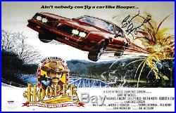 PSA/DNA 2 Burt Reynolds Autographed 11x17 Hooper Movie Poster Signed Photo 