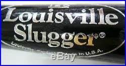 Cal Ripken Jr Hof Autographed Louisville Slugger Baseball Black Bat Psa/dna