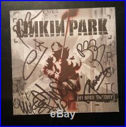 Chester Bennington Linkin Park Signed Autographed Hybrid Theory CD Cover PSA/DNA
