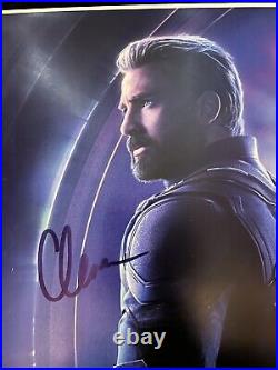 Chris Evans (Captain America) Avengers Infinity War Autograph With PSA-DNA COA