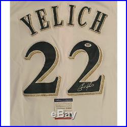 Christian Yelich Autographed Milwaukee Brewers Signed Baseball Jersey PSA DNA