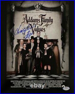 Christopher Lloyd autograph signed 11x14 The Addams Family PSA COA Uncle Fester