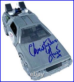 Christopher Lloyd autograph signed 132 Diecast Delorean Back to the Future PSA