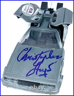 Christopher Lloyd autograph signed 132 Diecast Delorean Back to the Future PSA
