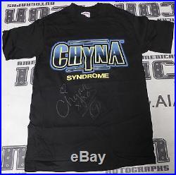 Chyna Syndrone Signed Original WWF Shirt PSA/DNA COA WWE Wrestling DX Autograph