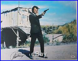 Clint Eastwood Signed Dirty Harry Autographed 16x20 Photo (PSA/DNA) #K27365
