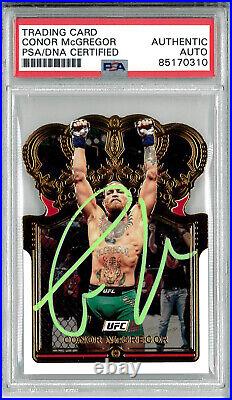 Conor McGregor Signed Autograph Slabbed 2022 Panini Crown Royal UFC Card PSA DNA