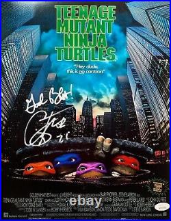 Corey Feldman autographed signed 11x14 photo TMNT PSA COA