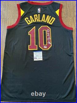 Darius Garland Signed Jersey Psa/dna Coa Autographed Cleveland Cavaliers