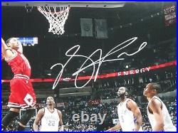 Derrick Rose Psa/dna Certified Signed 16x20 Photograph Autograph Chicago Bulls