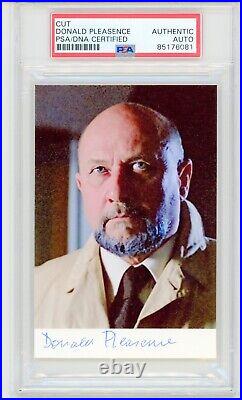 Donald Pleasence (Dr. Loomis) Signed Autographed Halloween PSA DNA Encased