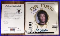 Dr. Dre Authentic Signed The Chronic Album Autographed PSA/DNA Certified Auth
