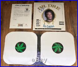 Dr. Dre Authentic Signed The Chronic Album Autographed PSA/DNA Certified Auth