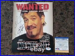 EDDIE GUERRERO Signed WWE 8x10 Photo Autographed PSA DNA Certified