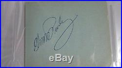 ELVIS PRESLEY Signed Autographed Album Page Cut PSA/DNA Encapsulated