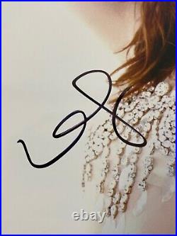 EMMA STONE Hand Signed Authentic 11x14 Autograph SEXY Photo PSA/DNA #AL45881