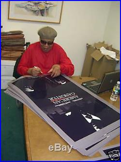 Frank Lucas Signed American Gangster 27x41 Movie Poster PSA/DNA COA Autograph