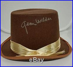 GENE WILDER Autograph Signed Willy Wonka Top Hat PSA/DNA COA Chocolate Factory