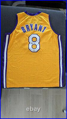 Genuine Kobe Bryant Signed #8 Lakers Nike Jersey Rookie Autograph Psa Dna Coa