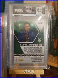 Giannis Antetokounmpo In Person Autograph Card PSA/DNA Certified Gem Mint 10