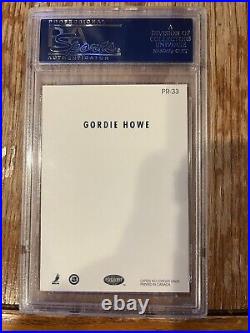 Gordie Howe signed 1993 Parkhurst 1951 Reprint RC PSA/DNA Certified Autograph