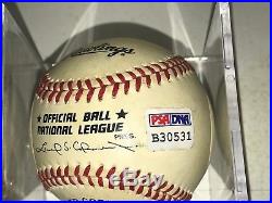HOF Sandy Koufax Signed Autographed Baseball RARE PSA/DNA Sticker