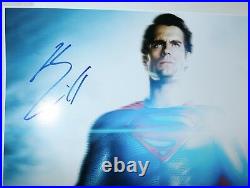Henry Cavill autographed 20x30 Superman, Man of Steel poster JSA PSA WITNESS