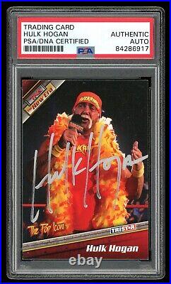 Hulk Hogan PSA/DNA 2010 Tristar TNA #5 Card Auto Signed Autograph HOF