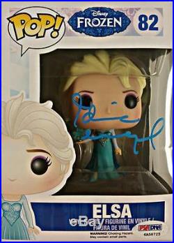 IDINA MENZEL Autograph Signed Disney FROZEN Elsa Funko Pop! Figure PSA/DNA COA