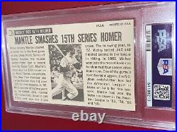 INVEST GEM SIGNED 1964 Topps Giants HOF MICKEY MANTLE Autographed AUTO PSA DNA