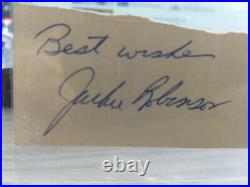 JACKIE ROBINSON Autograph Cut Signature PSA/DNA CERTIFIED STRONG SIG, BOLD