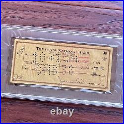 JAMES DEAN PSA/DNA 1954 AUTOGRAPH Bank Check SIGNED Rebel Without a Cause
